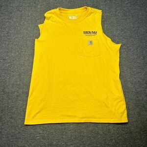 Carhartt Tank Top Cut Off Men Medium Sleeveless Denali National Park Outdoor
